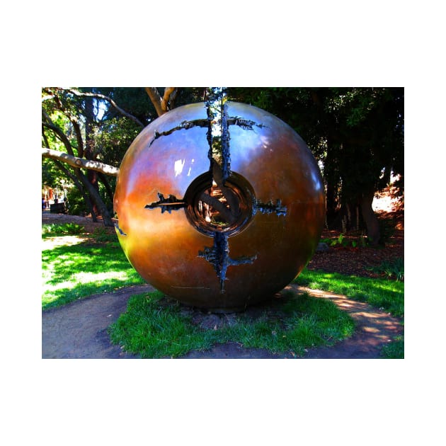 Pomodoro's Sphere. Berkeley, California 2008 by IgorPozdnyakov