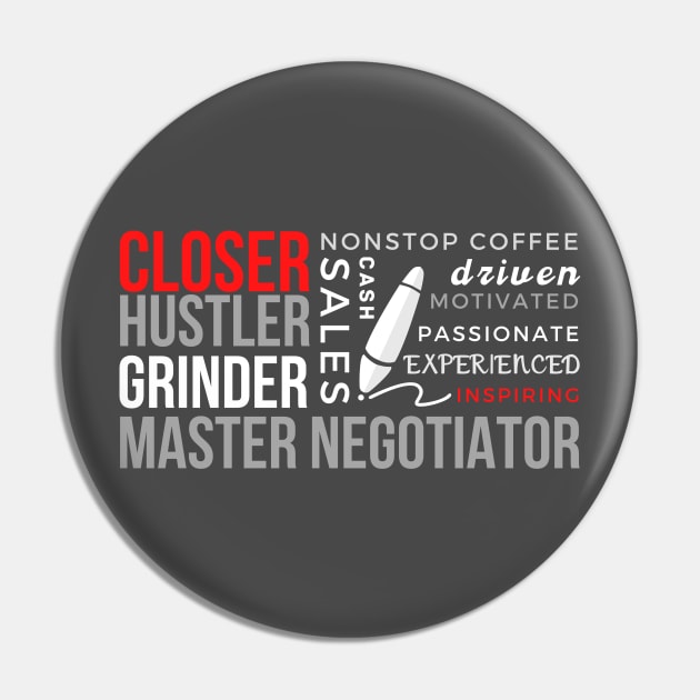 Closer Definitions Pin by Closer T-shirts