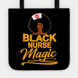 Black Nurse Magic Tote