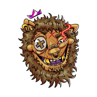 Crazy Lion T-Shirt