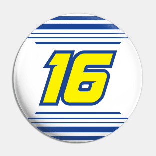 Josh Williams #16 2024 NASCAR Design Pin