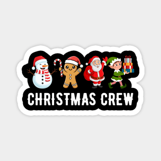 Cute Christmas Crew Magnet