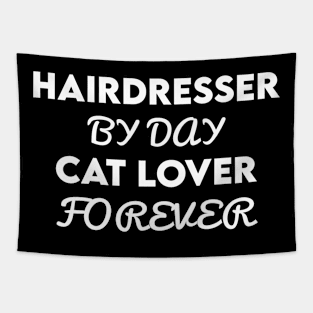 hairdresser cat Tapestry