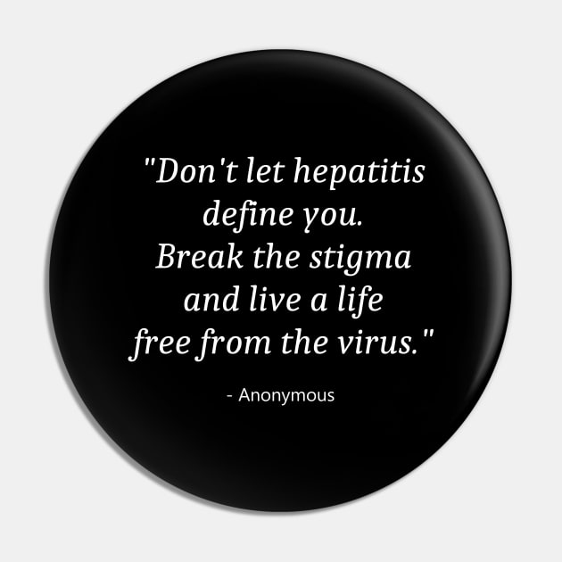 Hepatitis Day Pin by Fandie