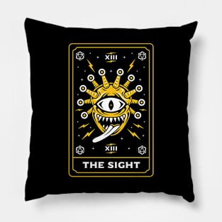 The Sight Tarot Card Pillow