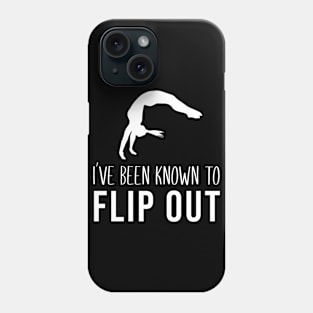 Funny gymnastics quote Phone Case