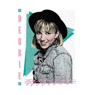 Debbie Gibson 80s Styled Aesthetic Design T-Shirt