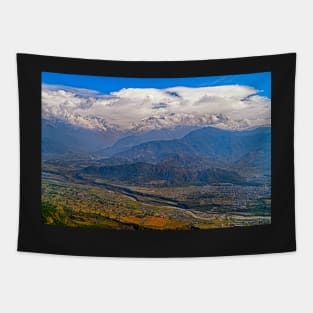 Sarangkot View. Tapestry