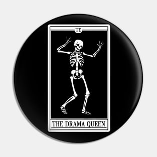 Funny Tarot Card : The Drama Queen Pin