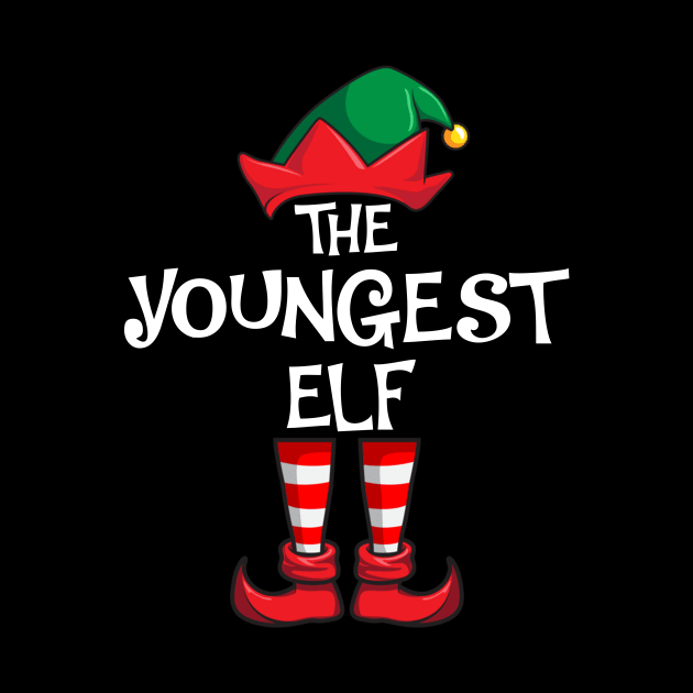 Youngest Elf Matching Family Christmas by hazlleylyavlda