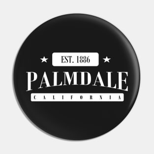 Palmdale Est. 1886 (Standard White) Pin