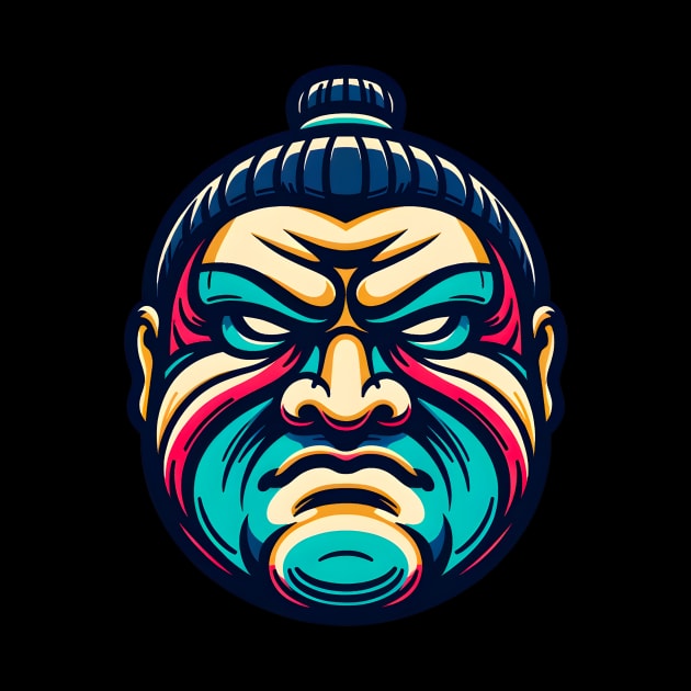 Sumo Wrestler by Moniato