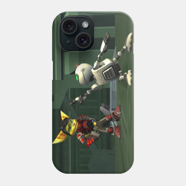 Ratchet and Clank - Wrong Game! Phone Case by MegacorpMerch