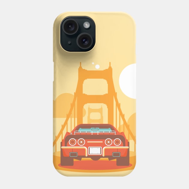 Drive Down the Coast Phone Case by ryanvatz