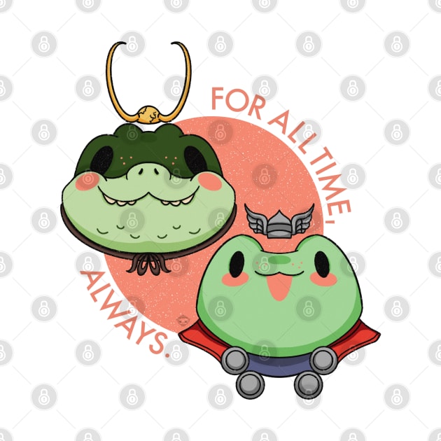 Loki Croc & Frog Thor by The Gumball Machine