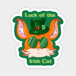 Irish Cat Magnet