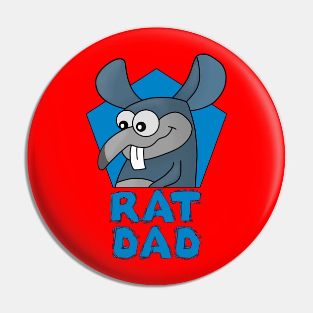 Rat Dad Pin by DiegoCarvalho