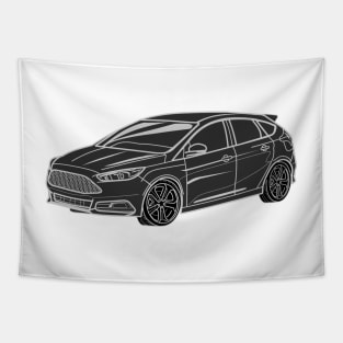 Ford Focus ST sportscar Tapestry