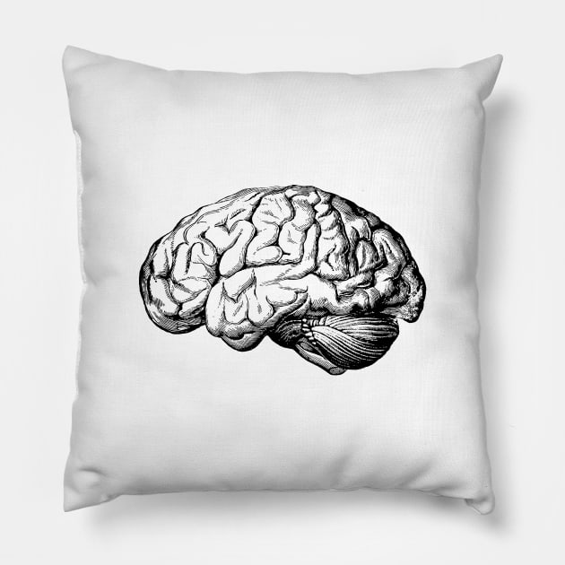 Brain Pillow by DePsychologist