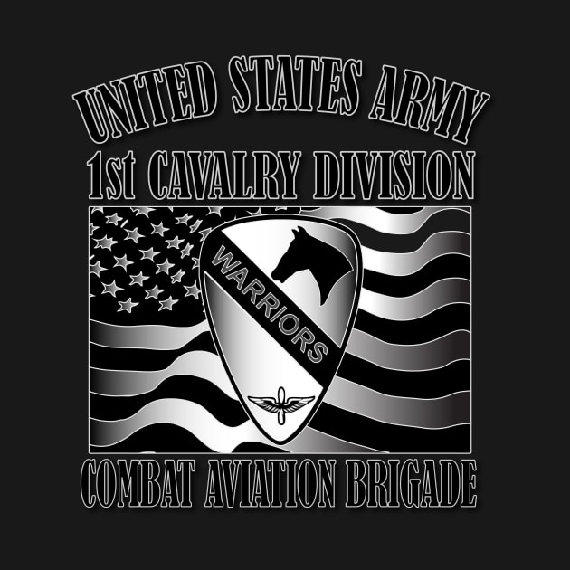 1st Cavalry Division- Combat Aviation Brigade by Relaxed Lifestyle Products