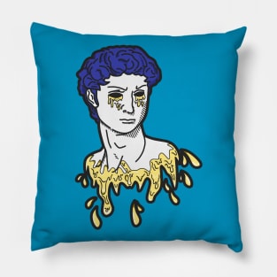 Slime David Statue Pillow