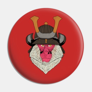 samurai macaque Pin