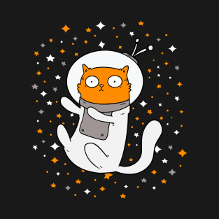 Cat in space T-Shirt