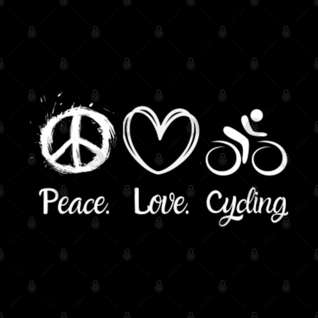 Peace Love Cycling by Batrisyiaraniafitri