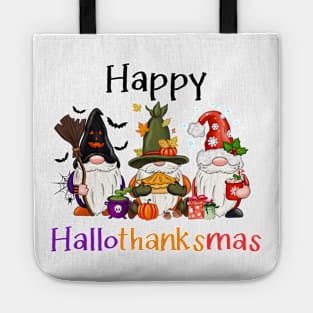 Happy Hallothanksmas Tote