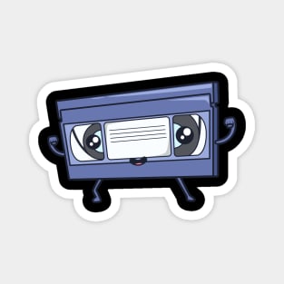 Never forget - Retro Kawaii VHS Cassette Magnet