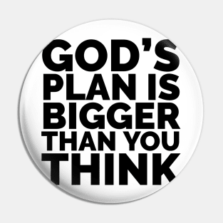 Gods Plan Pin