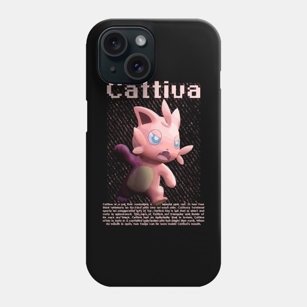 Cattiva Phone Case by DeathAnarchy