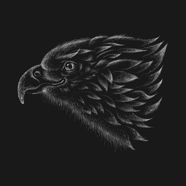 Eagle raven crow eagles US USA falcon magic t shirt t-shirt by Aprint Store