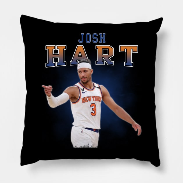 Josh Hart Pillow by Bojes Art