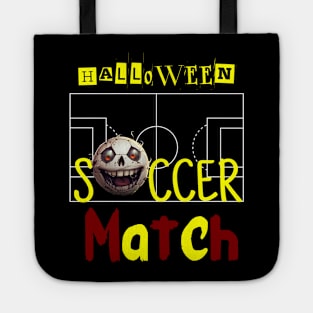 Halloween Soccer Match Tote