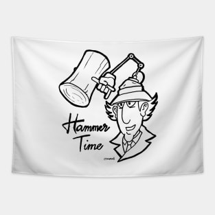 Inspector Gadget MC Hammer Time Tapestry