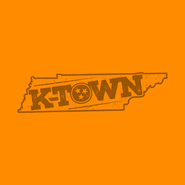 K-Town Tennessee (Dark on Orange) by jepegdesign