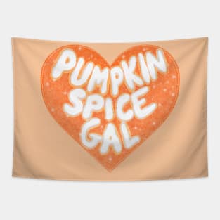 Pumpkin Spice Gal Tapestry