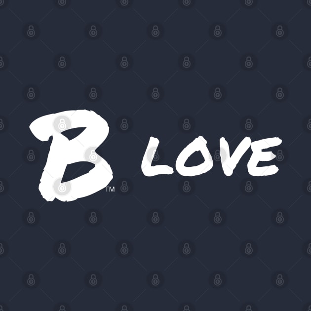 B Love, white by B