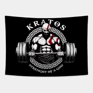 Kratos Gym Tapestry