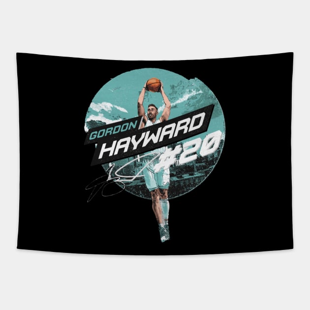 gordon hayward city emblem Tapestry by mazihaya pix