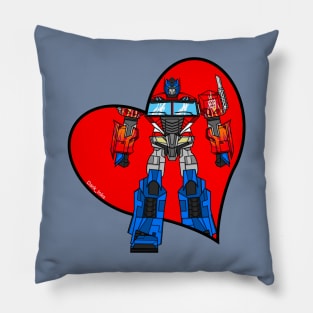 Valentine Optimus Prime Pillow