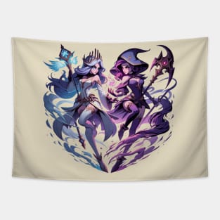 Hero Girl's Battle Tapestry