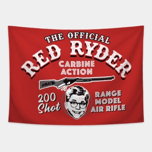 Red Ryder Official Carbine Action 200 Shot Range Model Air Rifle Christmas Story Tapestry