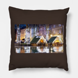 Christmasmarket  in Varna Pillow