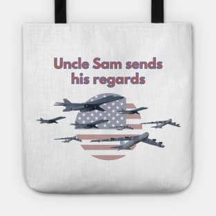 Uncle Sam Sends His Regards Tote