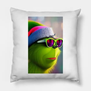 Feeling Extra Grinchy Today Pillow