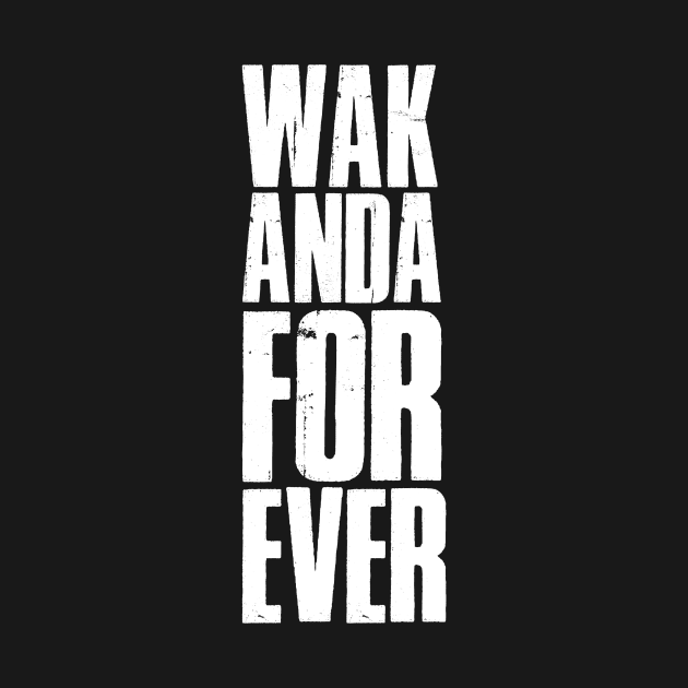 Wakanda Forever by gastaocared