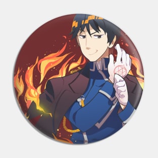 Flame Colonel Pin