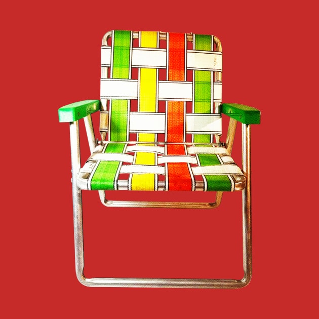 Lawnchairs Are Everywhere - design no.6 by Eugene and Jonnie Tee's